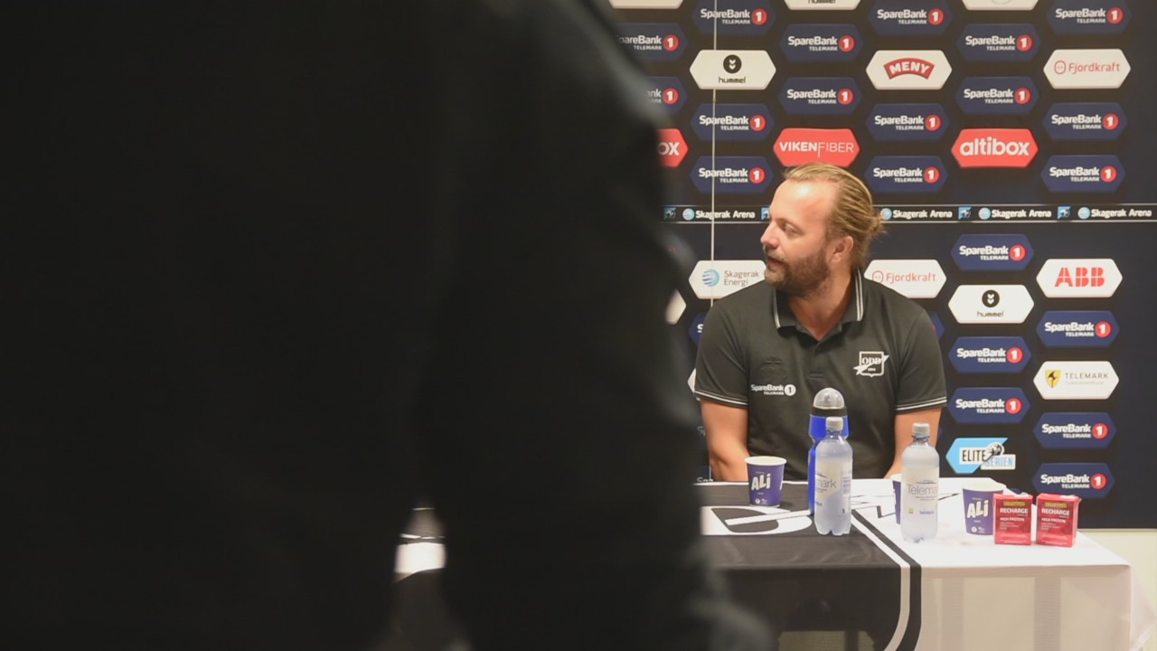 Pressekonferanse med André Sødlund